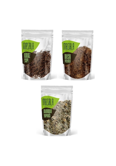 Masala  Çayı Kiraz Sapı + Mısır Püskülü + Avokado Yaprağı 3'lü