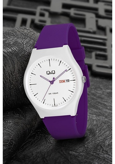Q&Q QCG21207 Su Geçirmez Çift Takvimli Unisex Kol Saati