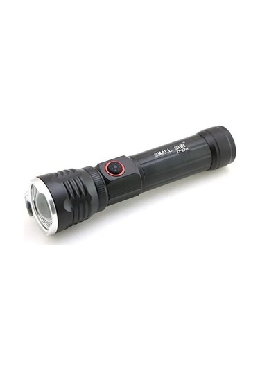 Cob Led 3000 Lümen El Feneri Siyah