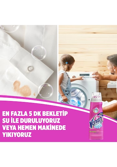 Vanish Kosla Oxi Action Ön İşlem için Leke Çıkarıcı Jel 2 x 200 ML