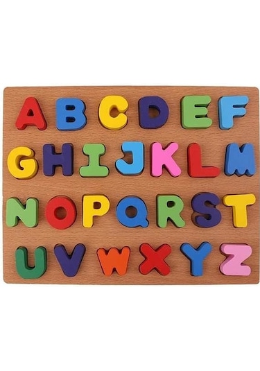 Ahşap Büyük Harf Puzzle Bultak 22X29