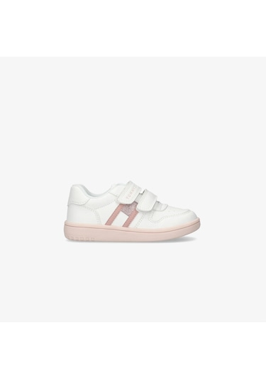 Tommy Hilfiger Flag Velcro Çocuk Pembe Spor Ayakkabı T1a9-33730-1439x134 Pembe