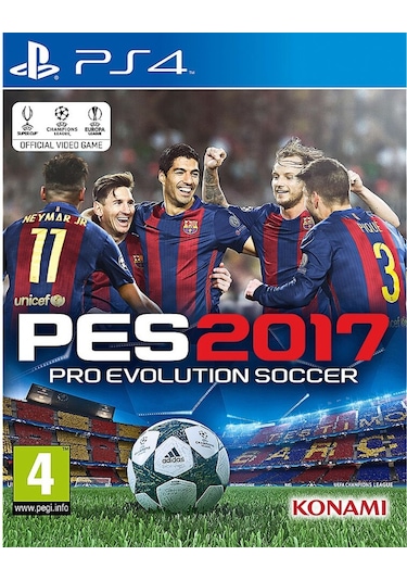 Pes 2017 PS4 Oyun