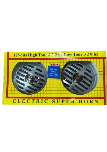Hella Tipi Süpertone 12v Korna + Titreşim Rolesi Seti