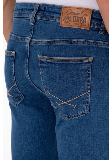 U.s. Polo Assn. Erkek Mavi Pantolon Jean 50316540-dn0022 Mıd Blue