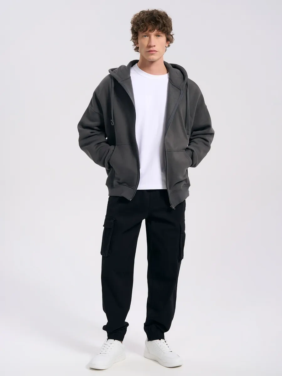 Tvoe Yan Cepli Kargo Pantolon 170159569 Siyah