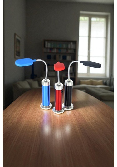 Dimmerli Mıknatıslı Ayarlanabilir Masa Lambası Beyaz