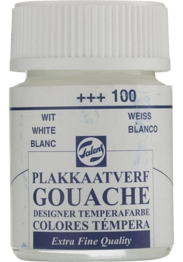 Talens Guaj Boya Cam Şişe 16Ml 100 White Beyaz