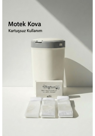 Missidea Motek Bebek Bezi Kovaları İçin Muadil Çöp Poşeti 3lü