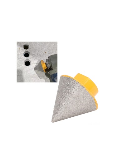 Geeksen Diamant Faseleyici Ucu, Granit Seramik İçin Delik Genişletme Ve Köşe Yumuşatma Aracı, 5/8 İnç-11, 38 Mm