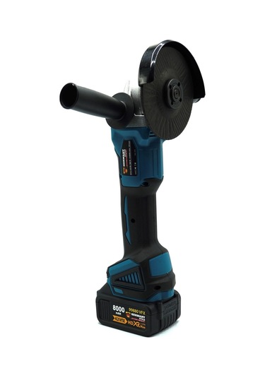 Germany Style GRM99880VFX 4'lü Set 2-26 Şarjlı Kırıcı - Şarjlı Taşlama - Matkap - Somun Sıkma Seti