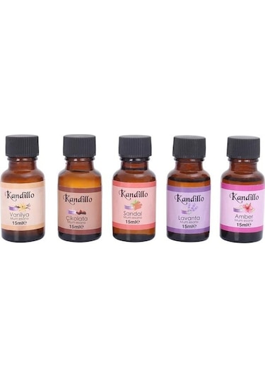 Popüler Mum Esansı Seti, Amber Çikolata Lavanta Sandal Vanily, So