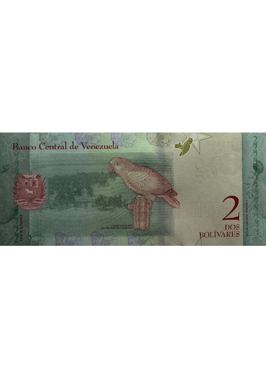 Emir Collectıon Venezuela 2018 Yılı 2 Bolivares Çil Unc Koleksiyon Para