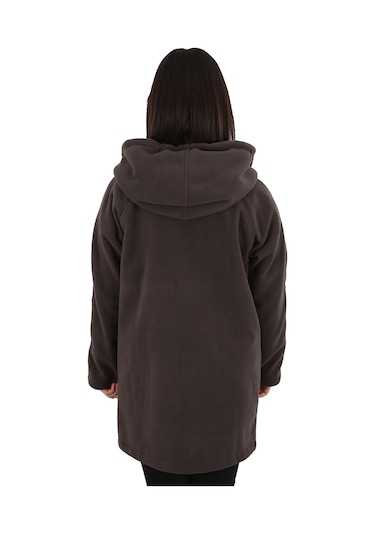 Kadın Antrasit Polar Ceket - Zenobya Antrasit