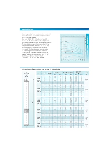 Alarko 4Sdm6 14 2Hp 220V Monofaze Dalgıç Pompa