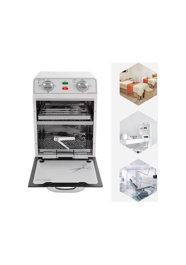 Yüksek Isılı Manikür Dental Kuru Hava Sterilizasyon Makinesi 8lt Sm-220