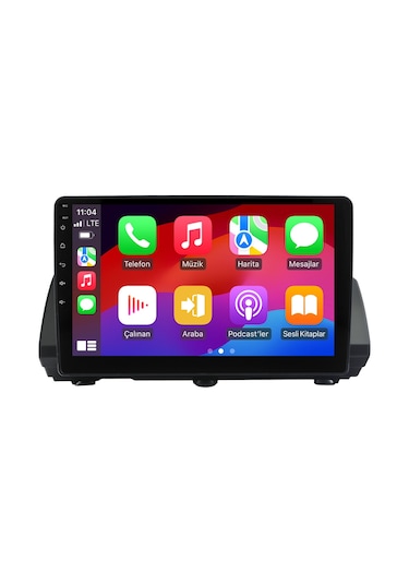 Dacia Jogger Android Multimedya Sistemi 2021-2024 8gb Ram, 64gb Hafıza, Bluetooth, Carplay & Android Auto Kamera  9"