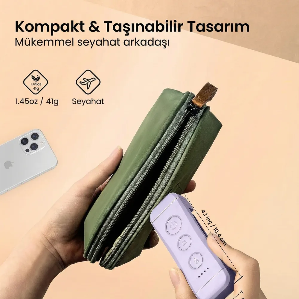Glocusent Ayraç Tarzı Okuma Işığı Usb Şarj Edilebilir