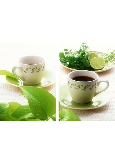 Suntek 2-panel Modern Tuval Duvar Yapıt Boyama Kahve Baskı