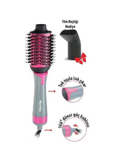 Aprilla AHS-2036 Hava Üflemeli Saç Şekillendirici