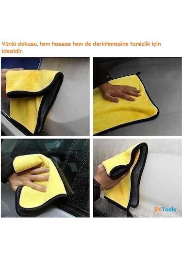 Zhltools Yünlü Hassas Araba Yıkama Ve Temizlik Bezi