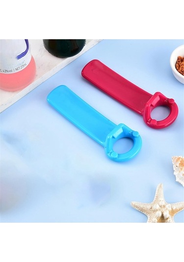 Moly Çok İşlevli Konserve Açacağı Bira Kutusu Şişe Açacağı Plastik Renk 2 Beyaz, Kullanışlı Ve Dayanıklı Beyaz