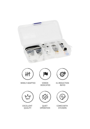 Singree Voron M4 3d Yazıcı Ekstrüzyon Parça Seti - Ender3, Ender5, Cr10 Serisi Uyumlu Metal Yapı