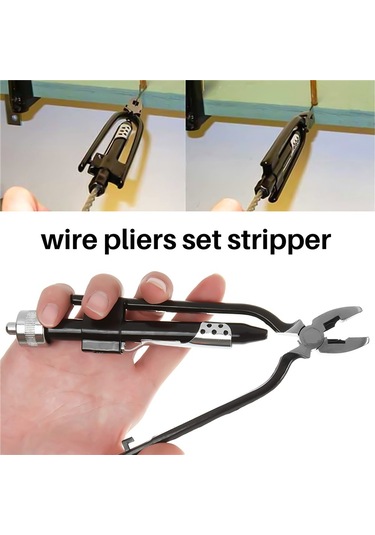 6 İnç Uçak Teli Bükme Pensesi Seti Kilit Bükme Bükme Aleti