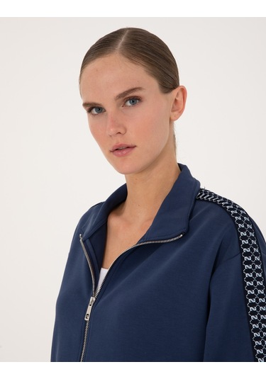 Pierre Cardin Kadın Lacivert Hırka Örme 50309115-vr033 Lacivert