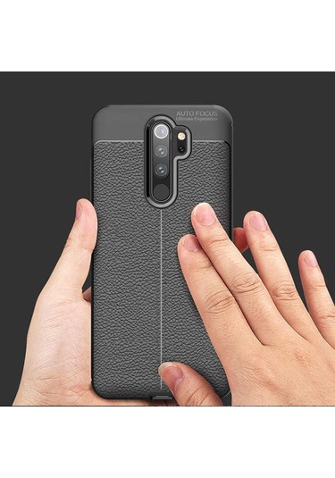 Xiaomi Redmi Note 8 Pro Kilif Deri Tarzi Niss Silikon Case 389472455