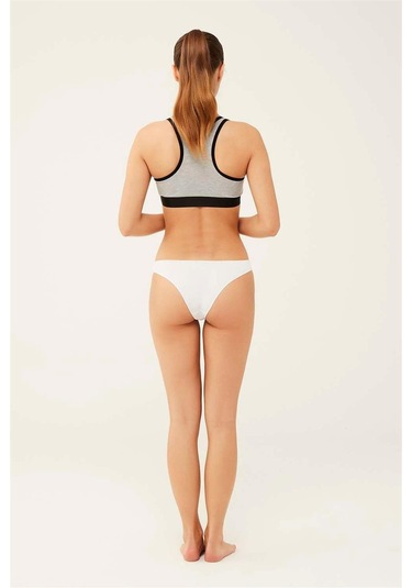 U.s Polo Assn. 67007 Kadın 5'li Modal Brazilian Slip Külot-siyah&ten&beyaz&ten&beyaz mix color