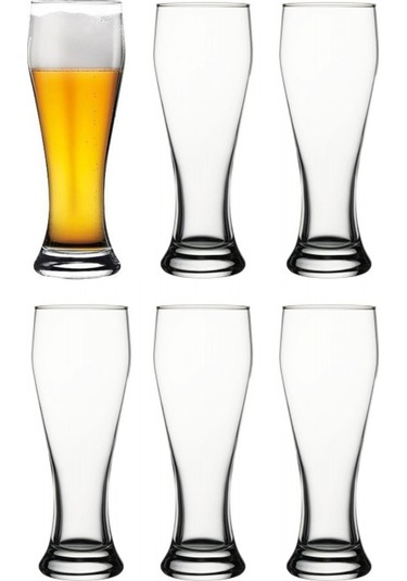 Paşabahçe 42126 Weizenbeer & Pils Bira Bardağı 520 CC 6'lı