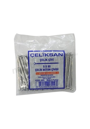 Çeliksan Çelik Beton Çivisi 5X100