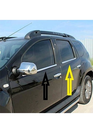 Dacia Duster Cam Çıtası 2010 Üzeri 4 Prc P. Çelik