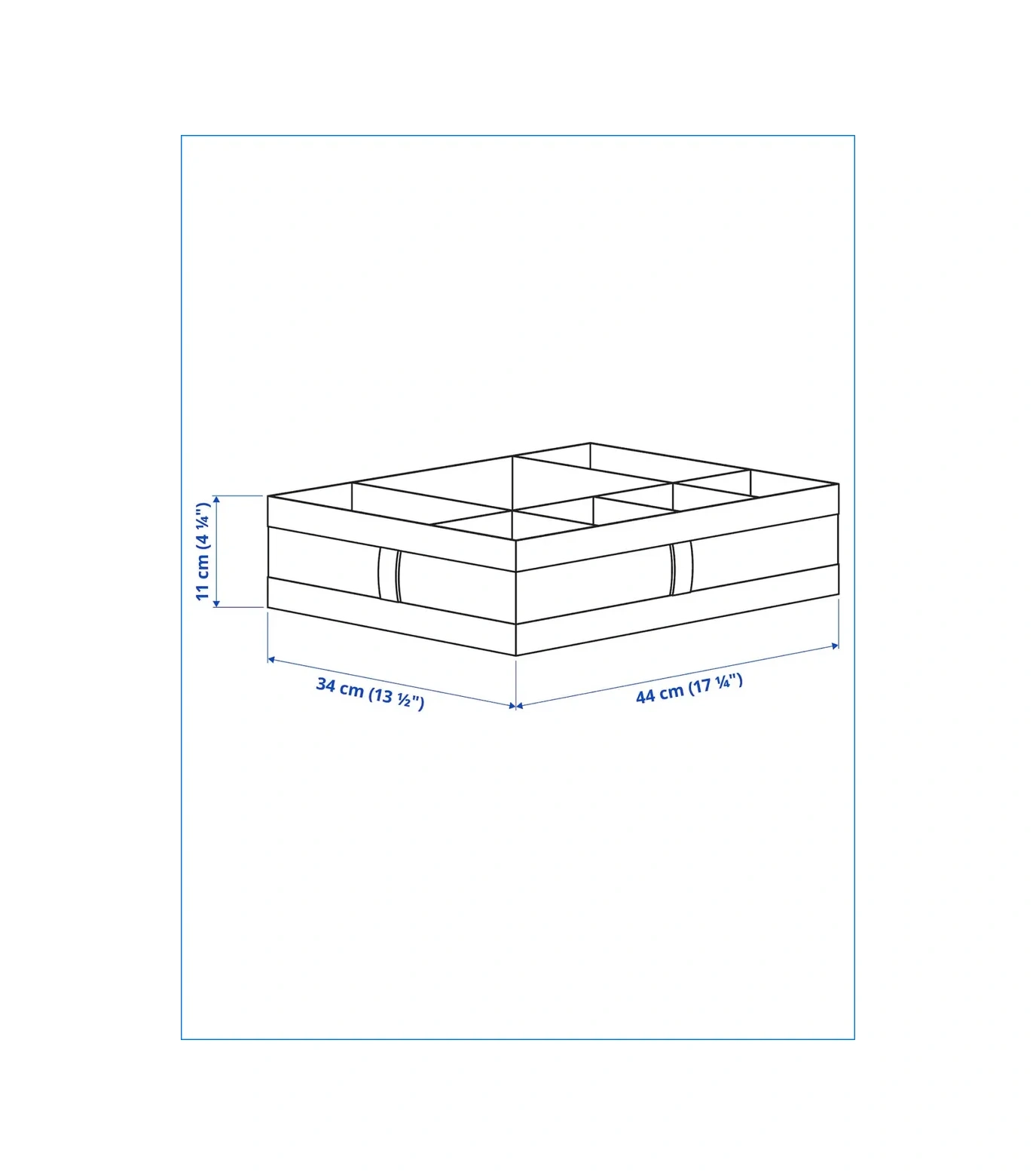 Ikea Skubb Ikea Saklama Düzenleyici 264973914 Gri