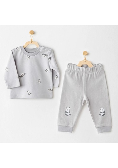 Keep Smiling 2'li Takım Grey Çok Renkli