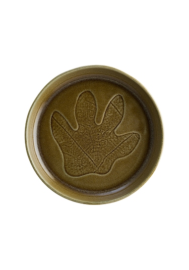 Terra Prints 24cm Çukur Porselen Tabak