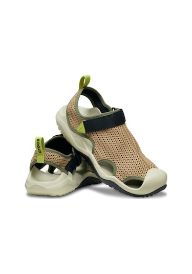 Crocs Swiftwaterprm1meshdecksandalm Bej Bej