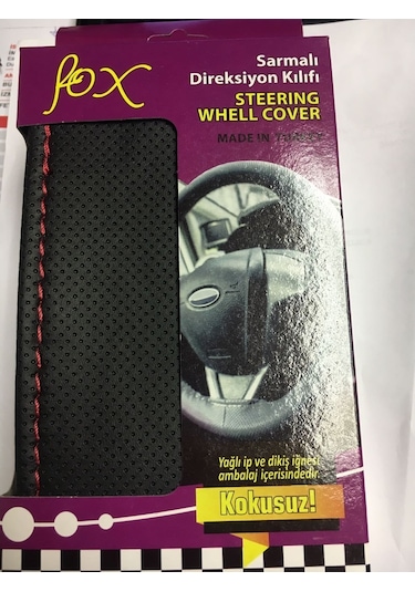 Fox Sarmalı Dikmeli 37-38 Cm Direksiyon Kılıfı