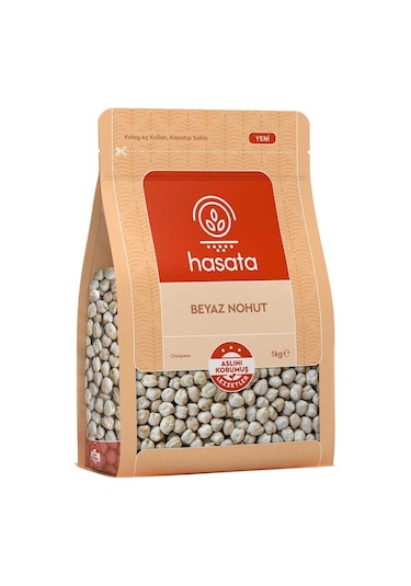 Hasata Beyaz Nohut 1 Kg X 2 Adet