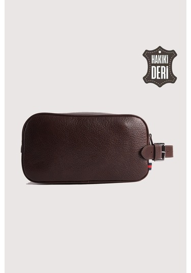 Hakiki Deri Erkek Takım Çantası Kahverengi Smr8518 Kahverengi