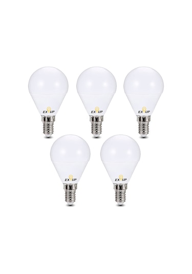 Dianziye E14 7w Led Iç Mekan Ampülü 220-240v 270 Açı Beyaz Işık 5 Adet 6000-6500k