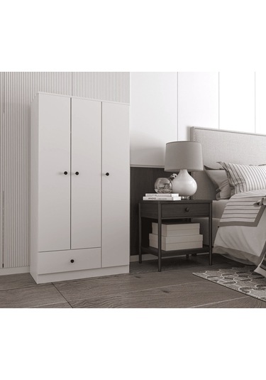 Berlin Gardırop 001 - Beyaz