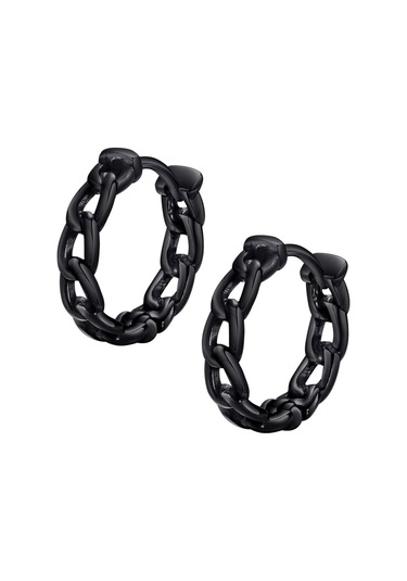 Slave Erkek Küpe Siyah