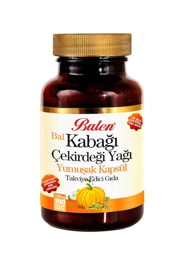 Balen Kabak Çekirdeği Yağı 100 Kapsül