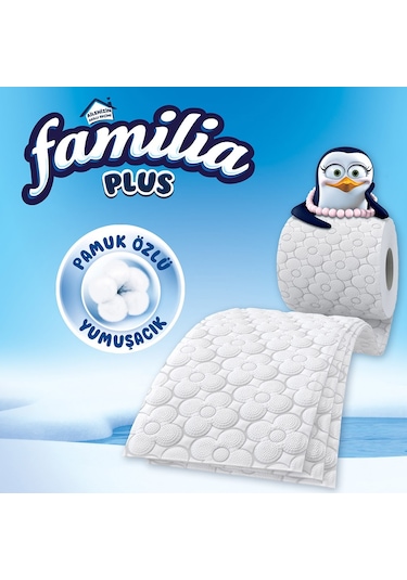 Familia 3 Katlı Plus Tuvalet Kağıdı 32'li