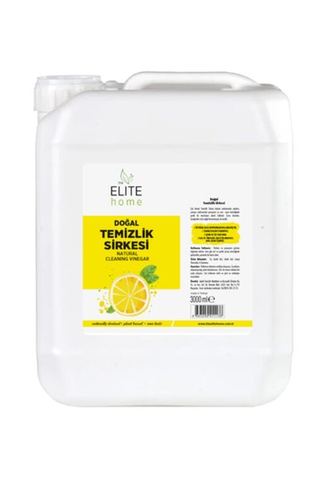 The Elite Home Doğal Temizlik Sirkesi 3 KG