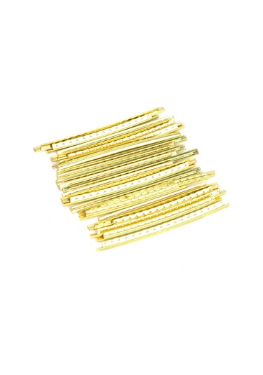 Hfambition Elektro Gitar Ve Bas İçin 24 Adet Bakır Tel, 2.7mm Genişlik, Dayanıklı Değiştirme Parçası