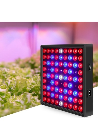 Fortunelane 81 Led'li Bitki Işığı - Mekan Fide Yetiştirme Işığı Avrupa Standartı Diğer