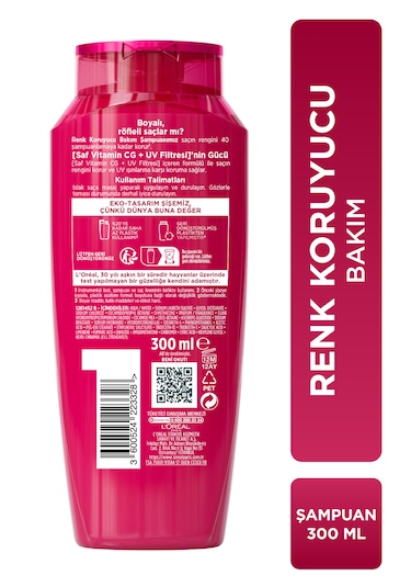 Elseve Color Vive Renk Koruyucu Bakım Şampuanı 300 ML